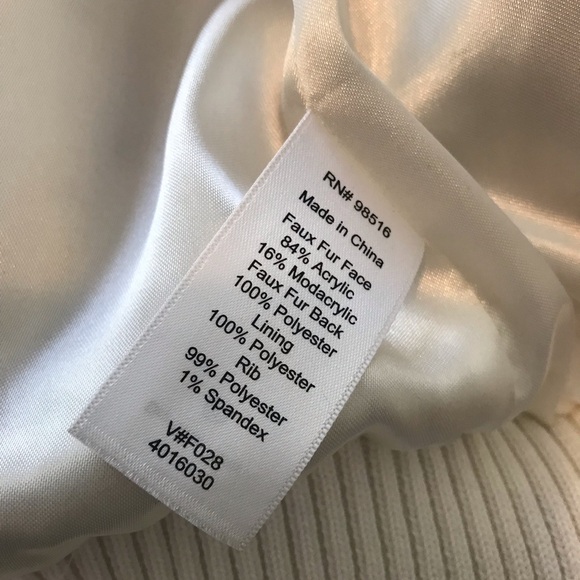 Faux Fur Vest by Coldwater Creek Size L - Picture 9 of 16